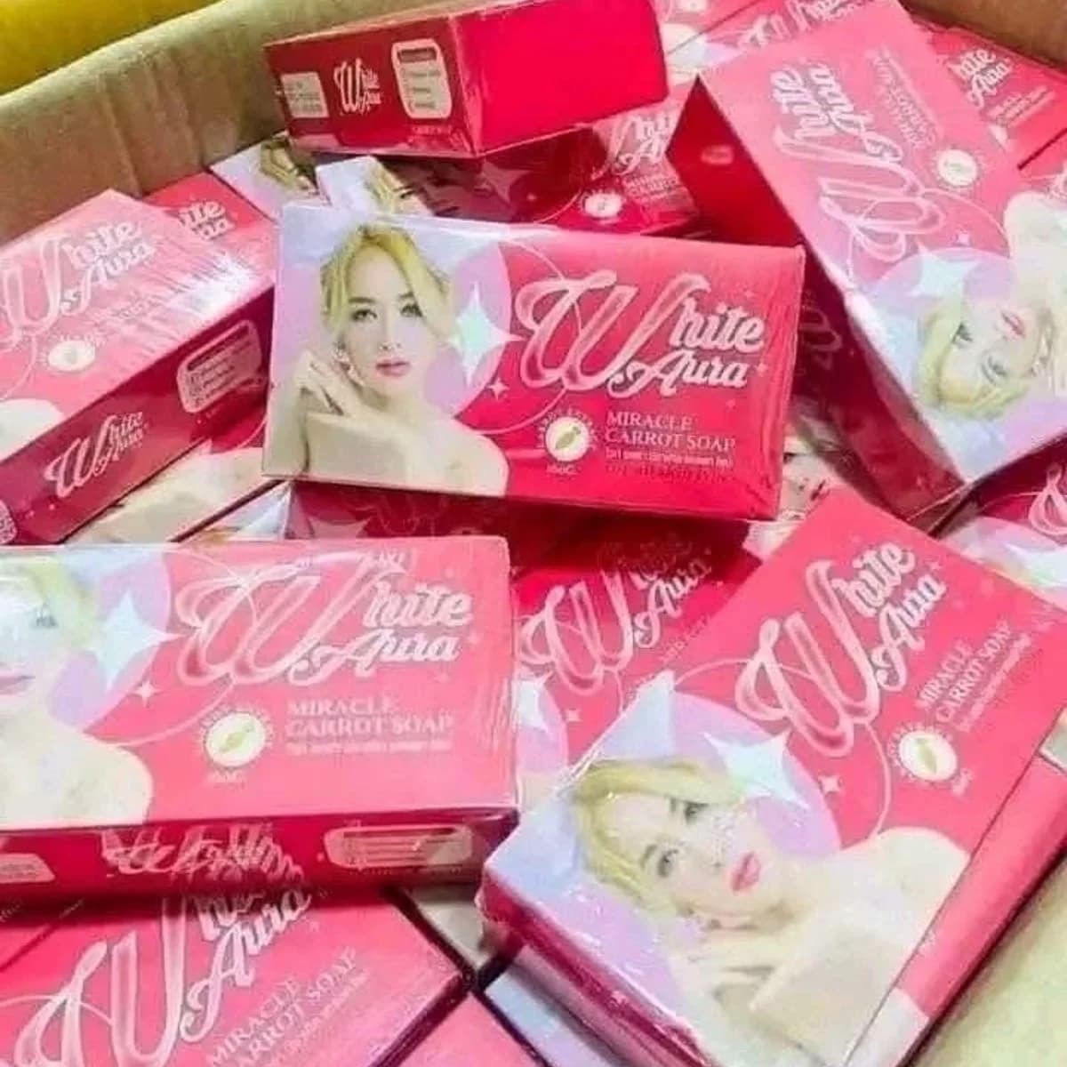 Original White Aura Extra Miracle Carrot Soap