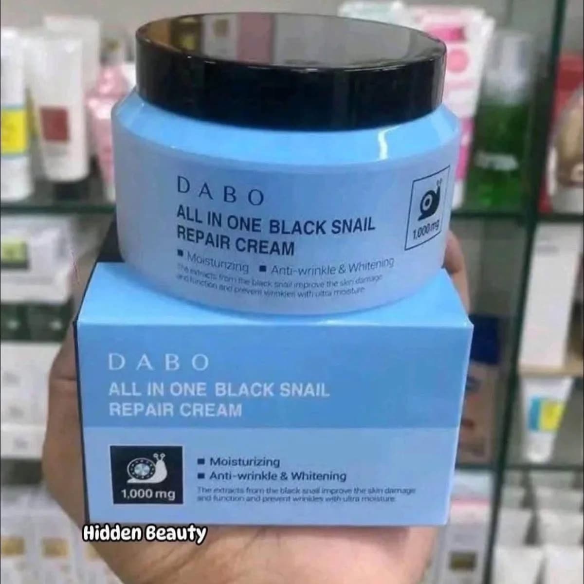 Dabo All In One Black Snail Cream — view 4